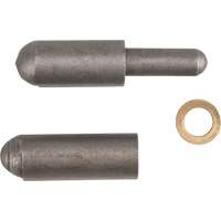 Weld-On Hinge, 0.315" Dia. x 1.575" L, Mild Steel w/Fixed Steel Pin TTV433 | O-Max