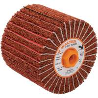 Two-In-One Turbo Drums, 4-1/2" Dia. x 4" W, 5/8"-11 Arbor, 60 Grit O-Max