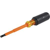 Insulated Heavy Duty, Slot Keystone Tip Screwdrivers O-Max