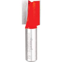 Router Bit - Double Flute Straight Bit, 3/4" Dia., 1-1/4" H, 2-1/2" L, 1/2" Shank O-Max