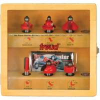 Jeu de d&eacute;marrage de fraises avec mandrins de 1/2" O-Max