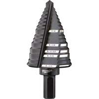 Foret &eacute;tag&eacute; no 12, 7/8" - 1-3/8", Acier rapide O-Max