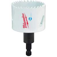 Hole Dozer Hole Saw with Arbor, 2-1/8", 1-5/8" Depth of Cut, Bi-Metal O-Max