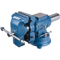 Multi-Purpose Bench Vise, 5" Jaw Width, 3-1/10" Throat Depth O-Max