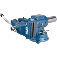 Multi-Purpose Bench Vise, 5" Jaw Width, 3-1/10" Throat Depth O-Max