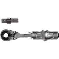 Mini Ratchet 1/4 metal, 1/4" Drive, Ergonomic Handle O-Max