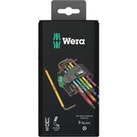Jeu de cl&eacute;s en L, 9 mcx, Torx O-Max