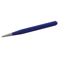 Center Punch, 3/32" Dia., 1/4" Stock Size, 4" L O-Max