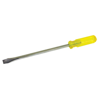 Slotted Screwdriver, 1/2", 14-1/2" L, Plastic Handle O-Max
