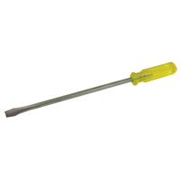 Slotted Screwdriver, 1/2", 16-3/4" L, Plastic Handle O-Max