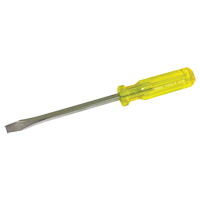 Slotted Screwdriver, 5/16", 10-1/4" L, Plastic Handle O-Max