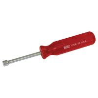 Nut Driver, 1/4" Drive, 6-3/4" L, Non Magnetic O-Max
