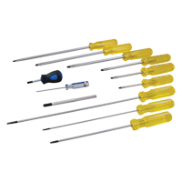 Slotted Screwdriver Set, 9 Pcs. O-Max