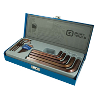 Hex Key Set, 15 Pcs., Metric O-Max