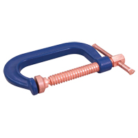 Serre-joint en C, Capacit&eacute; de 4" (102 mm), Profondeur de gorge de 3" (76 mm) O-Max