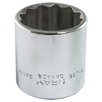 Socket, 13 mm, 1/2" Drive, 12 Points O-Max