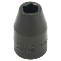 Socket, Impact, 5/16", 3/8" Drive, 6 Points O-Max