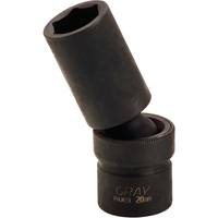 Universal Joint Socket , 10 mm, 1/2" Drive, 6 Points O-Max