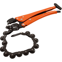 Pinces coupe-tuyau &agrave; chaîne verrouillables, Longueur 12-1/2", Prise Omnium O-Max
