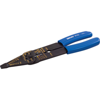 Long Stripper Crimper & Bolt Cutter, 9-1/2" L O-Max
