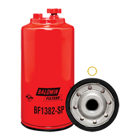 BF1382-SP Fuel/Water Separator Spin-On with Drain & Sensor Port O-Max