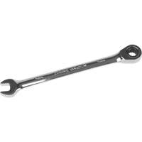 Metric Ratcheting Combination Wrench, 12 Point, 7 mm, Chrome Finish O-Max