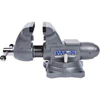 Tradesman Vise, 6-1/2" Jaw Width, 4-1/4" Throat Depth O-Max