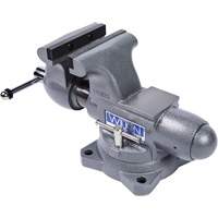 Tradesman Vise, 6-1/2" Jaw Width, 4-1/4" Throat Depth O-Max