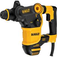 L-Shape SDS Plus Rotary Hammer, 3/16" - 7/8", 8.5 A, 0-5200 BPM BPM, 0-1150 RPM RPM, 2.58 ft.-lbs. O-Max