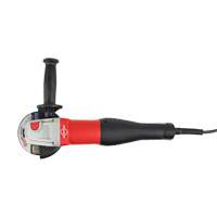 No-Lock Braking Small Angle Grinder, 4-1/2"/5", 120 V, 11 A, 12000 RPM O-Max