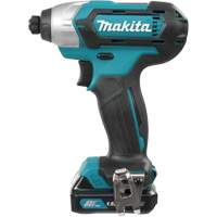 CXT Impact Driver Kit, 1/4", 970 in-lbs Max. Torque, 12 V, Lithium-Ion O-Max