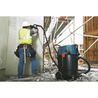 Dust Extractor, Abatement, 14.5 US Gal. (54.9 Litres) Capacity, Hepa Filtration O-Max
