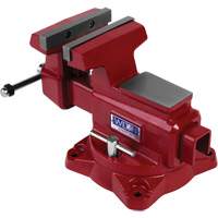 Utility HD Bench Vise, 6-1/2" Jaw Width, 4-1/4" Throat Depth O-Max