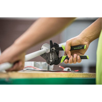 Quick-Release Ratcheting PVC Cutter, 1-5/8" Capacity O-Max