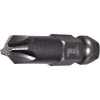 Power Bit, Phillips, #2 Tip, 1/4" Drive Size, 2-3/4" Length O-Max