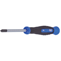 Tournevis Phillips de pr&eacute;cision, #00, 5" l, Prise Coussin&eacute;e O-Max
