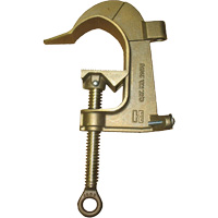Pince de mise &agrave; la terre &agrave; t&ecirc;te en C en bronze, Capacit&eacute; de 2-7/8" (73 mm) O-Max