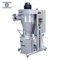 Cyclone Dust Collector, 35" x 65-1/2" x 91-5/8" O-Max