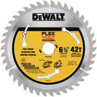FlexVolt&reg; TrackSaw Blade, 6-1/2", 42 Teeth, Wood Use O-Max