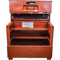 Site-Vault Piano Box, 48" W x 31" D x 51" H, Orange O-Max