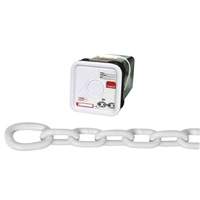 System 3 Anchor Lead Proof Coil Chain, Low Carbon Steel, 5/16" x 75' (22.9 m) L, Grade 30, 1900 lbs. (0.95 tons) Load Capacity O-Max