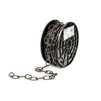 Decorator Chain, Carbon Steel, #10 x 40' (12.2 m) L, 35 lbs. (0.0175 tons) Load Capacity O-Max