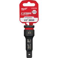 Shockwave Impact Duty Socket Extension, Impact, 1/2" Drive, 3" L O-Max