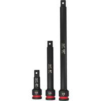 Shockwave Impact Duty Socket Extension Set, Impact, 1/2" Drive, 3"/6"/10" L O-Max