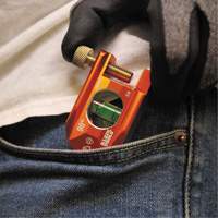ACCU-BEND Level, 2.5" L, Aluminum, 1, Non-Magnetic O-Max