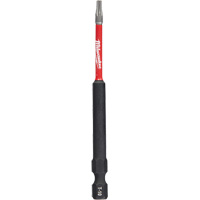 Embout de tournevis Shockwave Impact Duty, Torx, Embout T-10, Prise 1/4", Longueur 3-1/2" O-Max