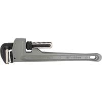 Pipe Wrench, 2-1/2" Jaw Capacity, 18" Long, Ergonomic Handle O-Max