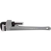 Pipe Wrench, 3" Jaw Capacity, 24" Long, Ergonomic Handle O-Max