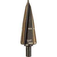 Foret &eacute;tag&eacute;, 7/8"/#9 - #9/1-1/8", Incr&eacute;ments de 1/32", Acier rapide au cobalt O-Max