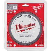 Lame de scie circulaire pour la coupe d'aluminium, 7-1/4", 56 dents, Pour Plastique/Fibre de verre/Non ferre O-Max